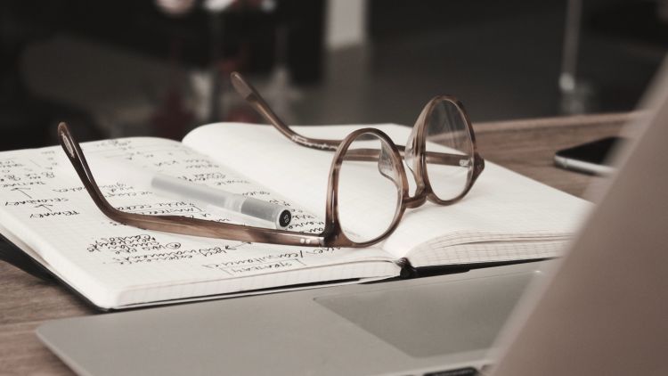 Dan dimmock glasses notebook research eco resolution