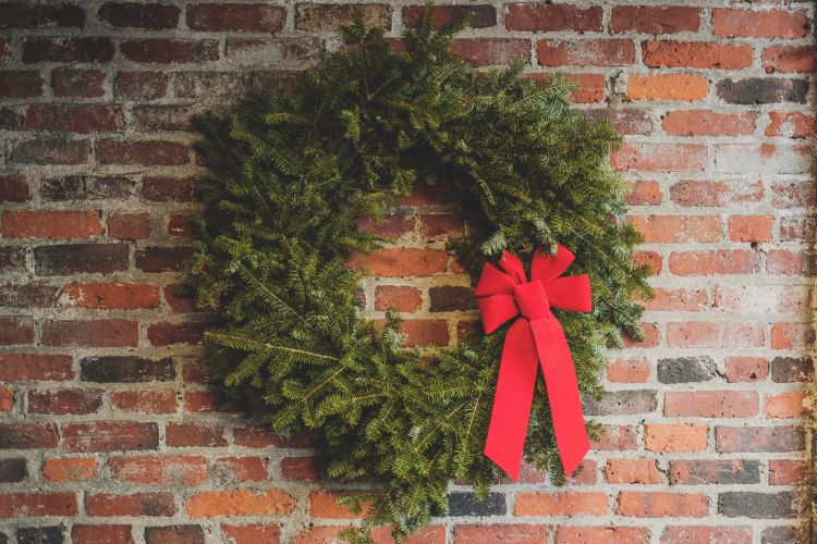 Osman rana holiday wreath sustainable